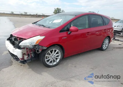 2013 Toyota Prius V Five из США, поврежденный, VIN JTDZN3EU1D3222279